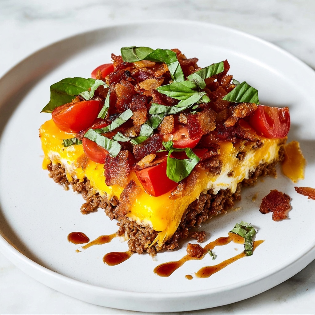 Cheeseburger Pie Recipe - Recipe Image