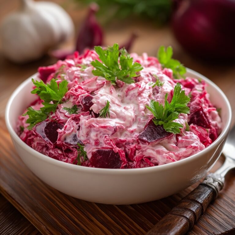 Creamy Beetroot Salad Recipe