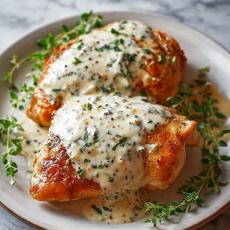 Chicken with Boursin Cream Sauce Recipe