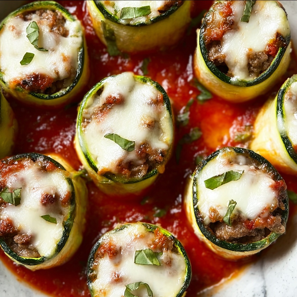 Zucchini Rollatini with Italian Sausage and Ricotta Recipe - Recipe Image