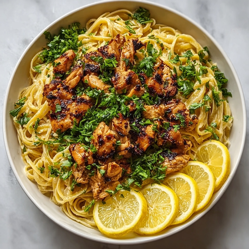 Cowboy Butter Chicken Pasta Linguine Recipe - Recipe Image