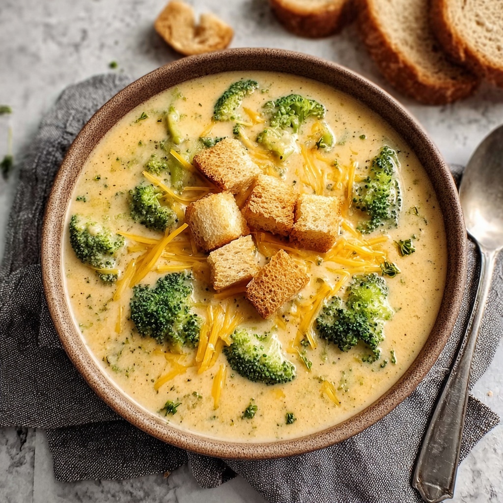Smoked Gouda Broccoli Soup Recipe - Recipe Image