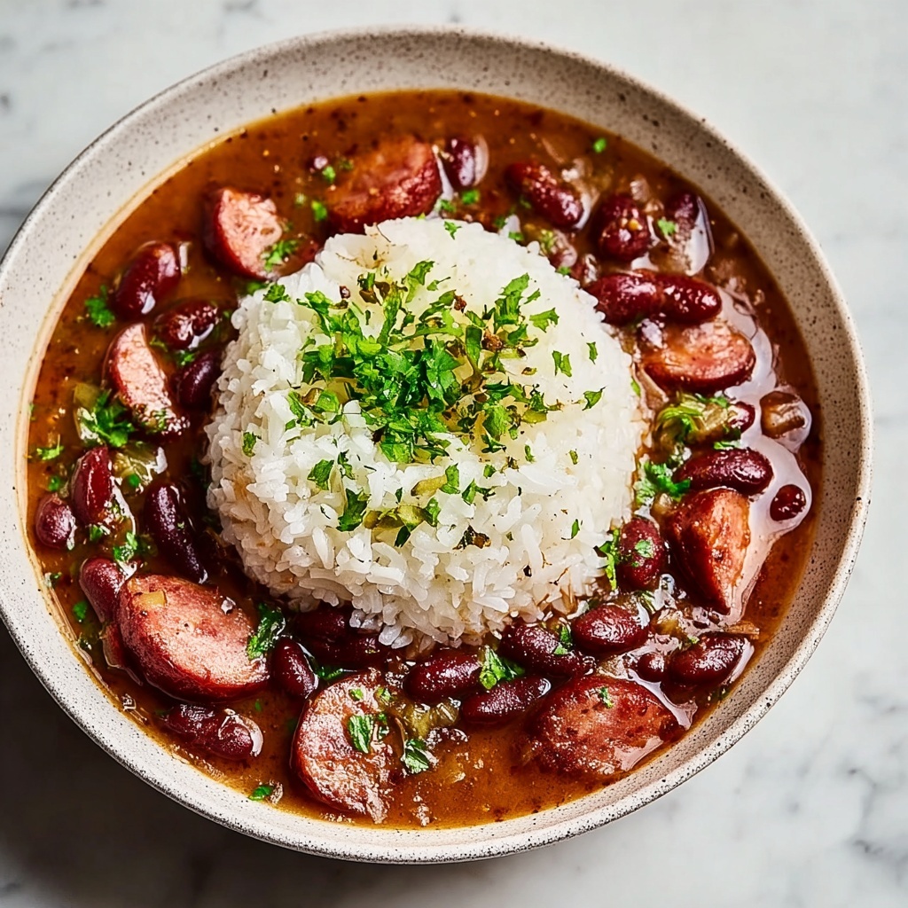 Authentic Red Beans and Rice: A Hearty Comfort Dish Recipe - Recipe Image