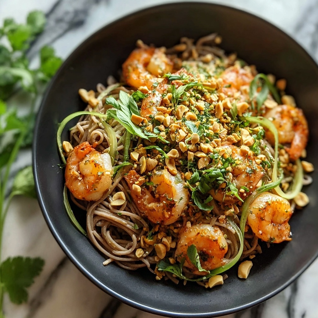 Zucchini Noodle Shrimp Pad Thai Recipe - Recipe Image