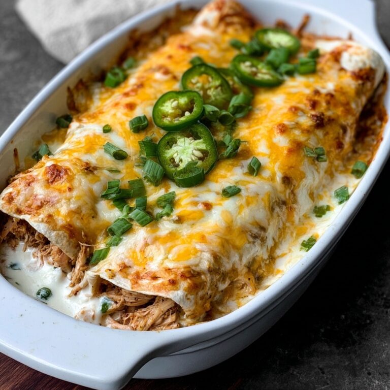 Jalapeño Popper Cheesy Chicken Enchiladas Recipe
