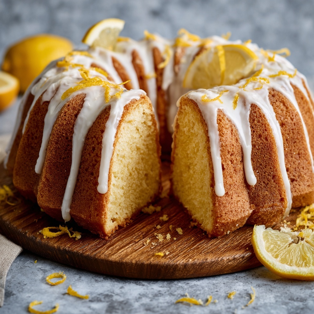Lemon Bliss Pound Cake Recipe - Recipe Image