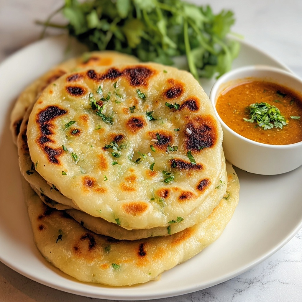Moroccan Folded Flatbread Recipe - Recipe Image