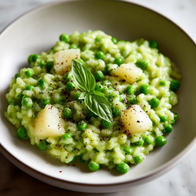 Fresh Pea Risotto Recipe
