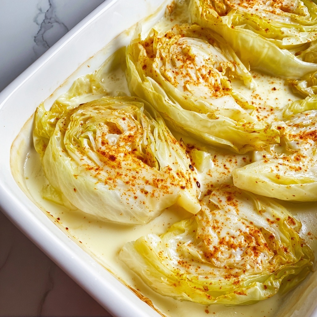 Escalloped Cabbage With Cheesy Baked Delight Recipe - Recipe Image