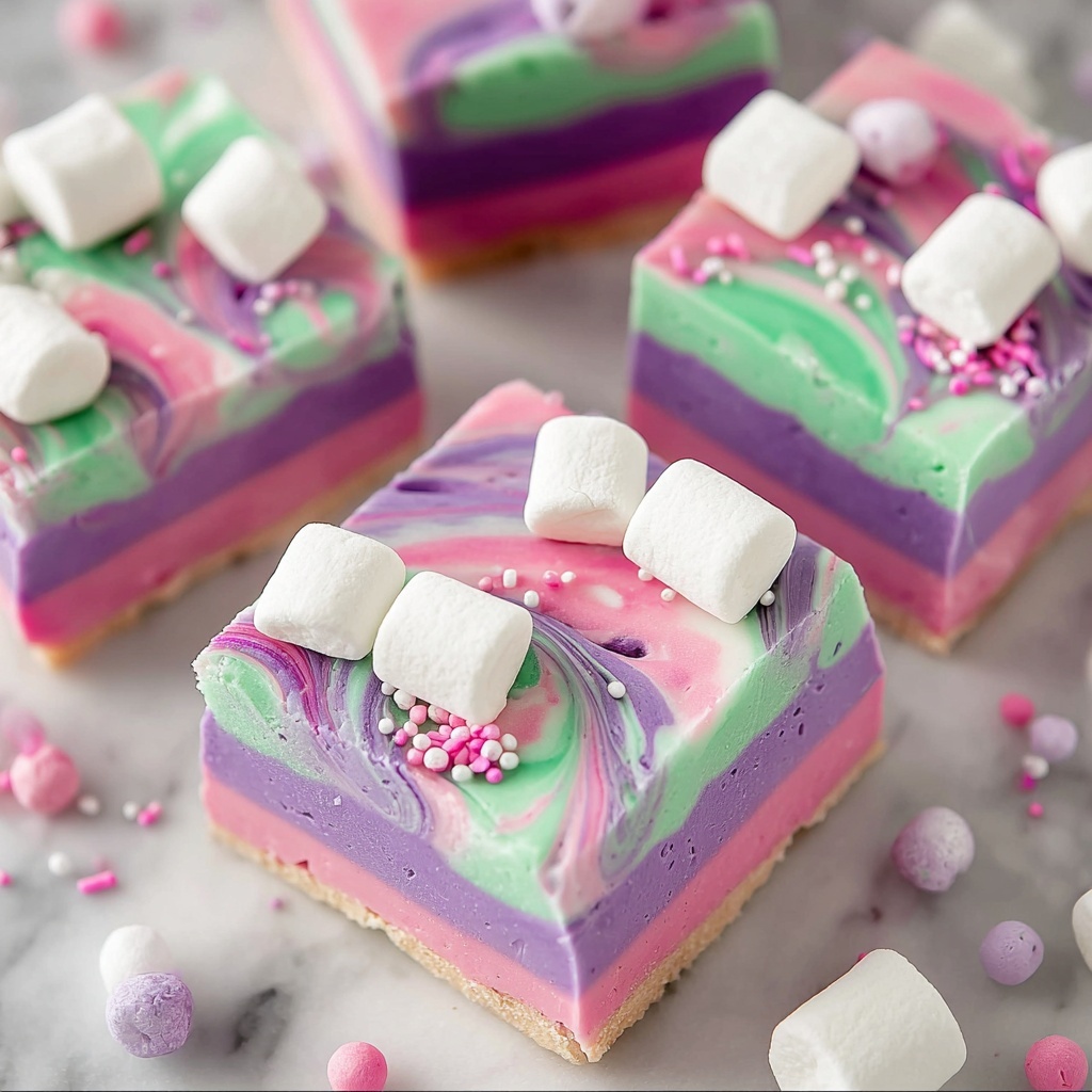Unicorn Fudge Recipe - Recipe Image