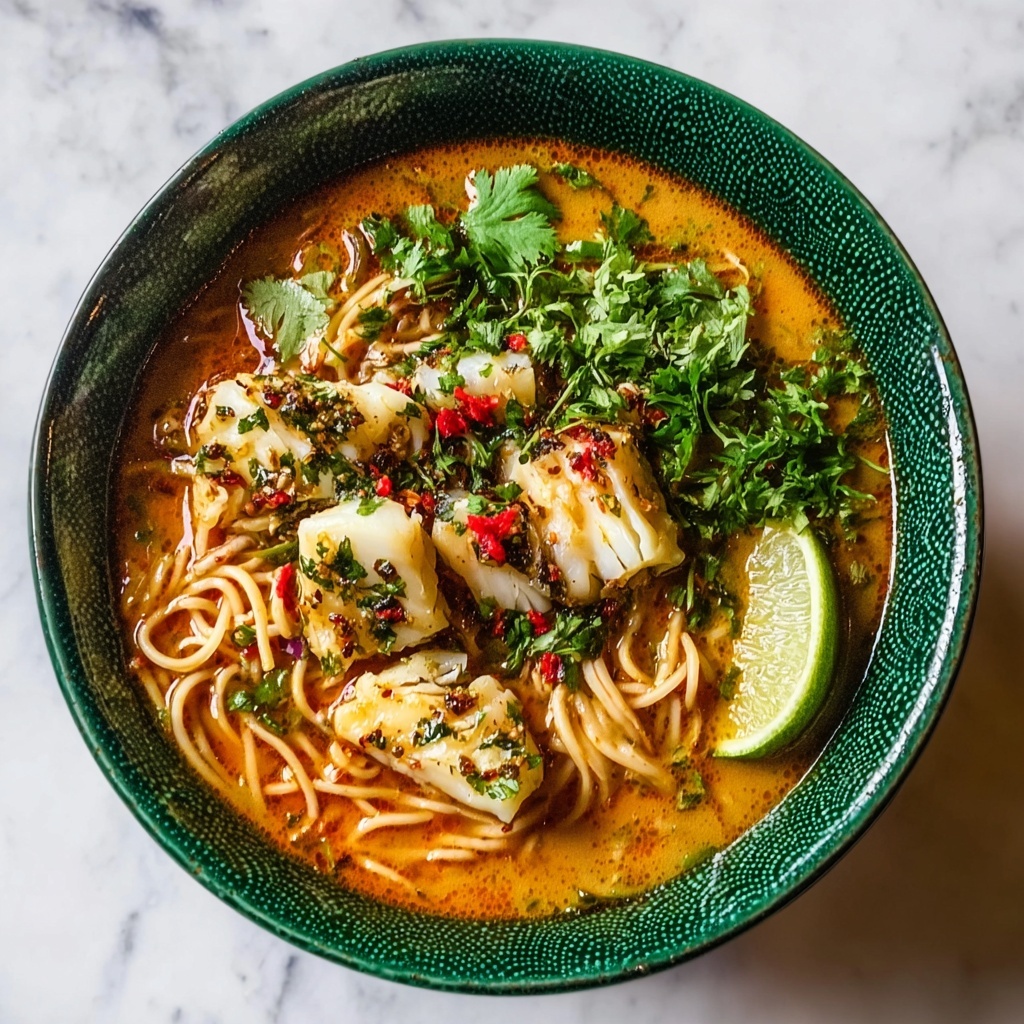 Burmese Fish Noodle Soup Recipe - Recipe Image