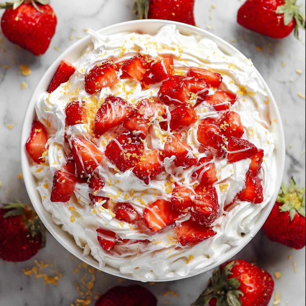 Strawberry Cheesecake Salad Recipe - Recipe Image