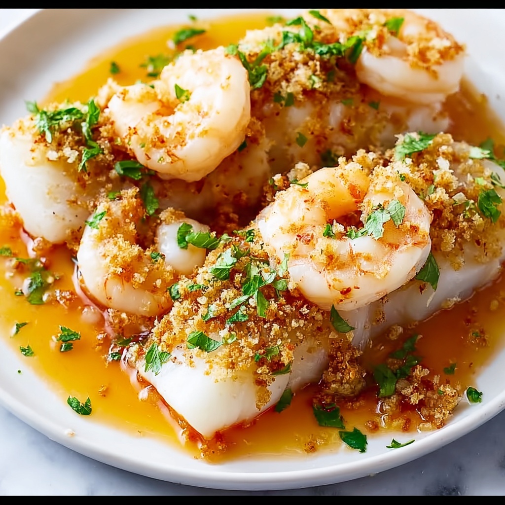 Savory Shrimp Stuffed Squid in Tomato Sauce Recipe - Recipe Image