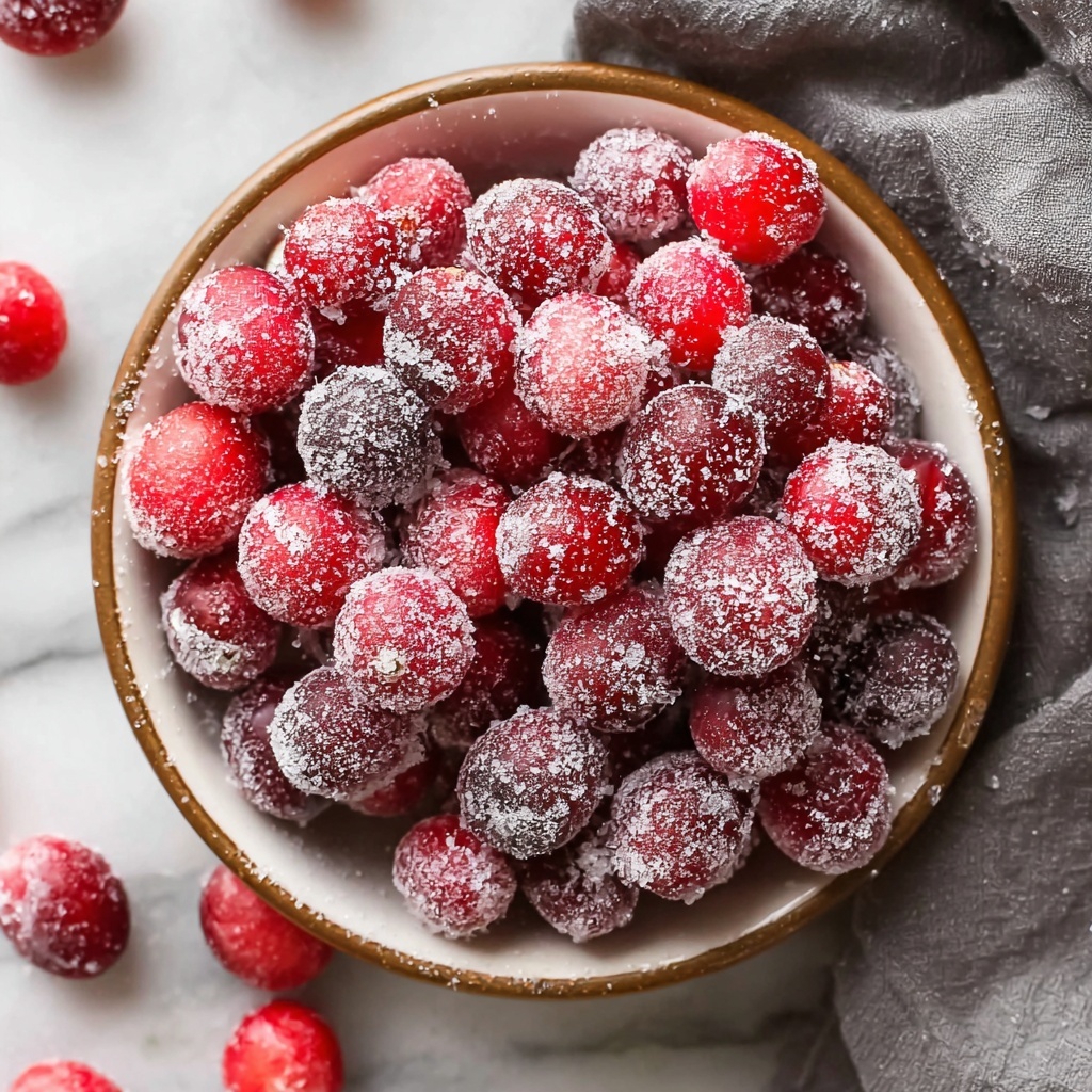 Sugared Cranberries Recipe - Recipe Image