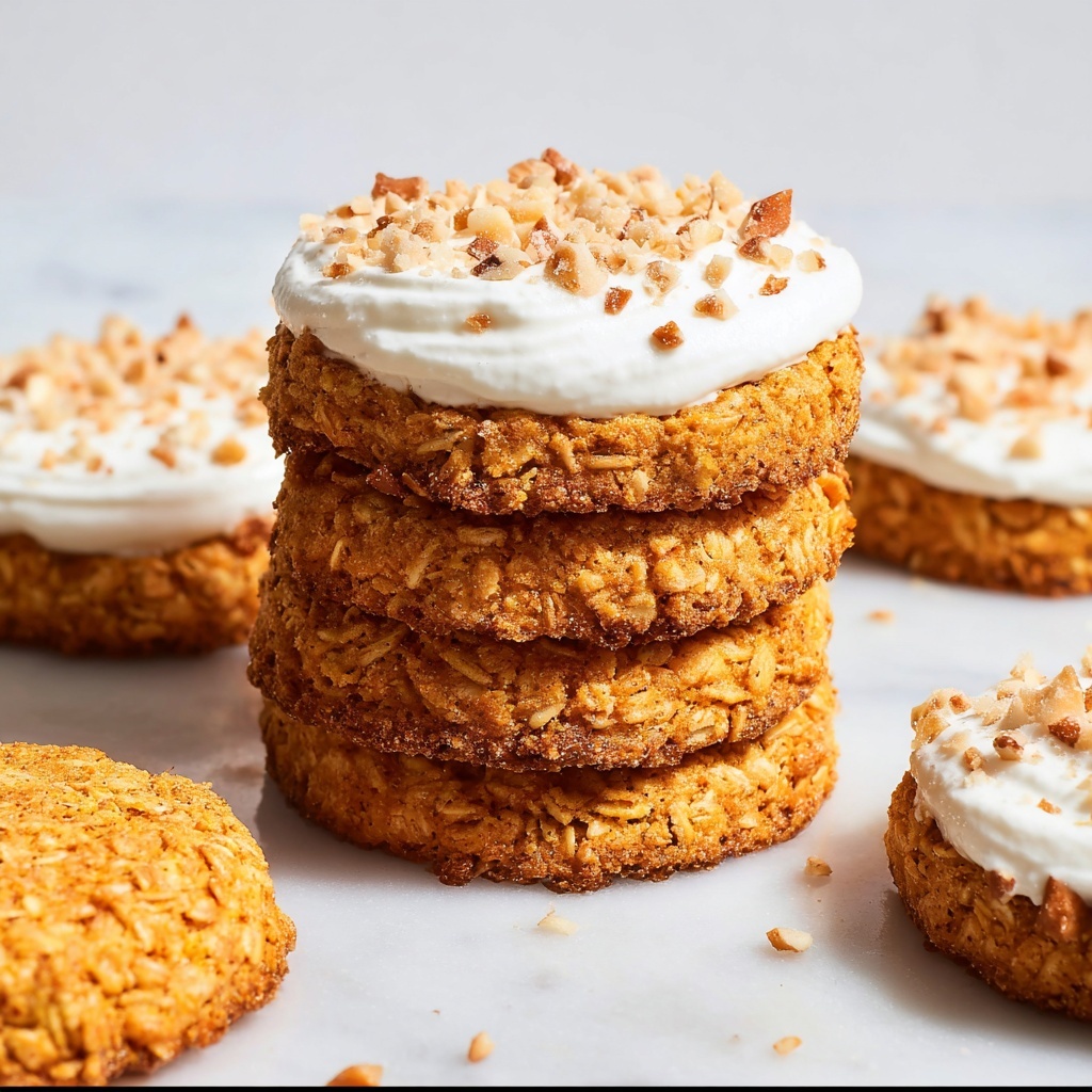 Healthy Carrot Cake Oatmeal Cookies Recipe - Recipe Image