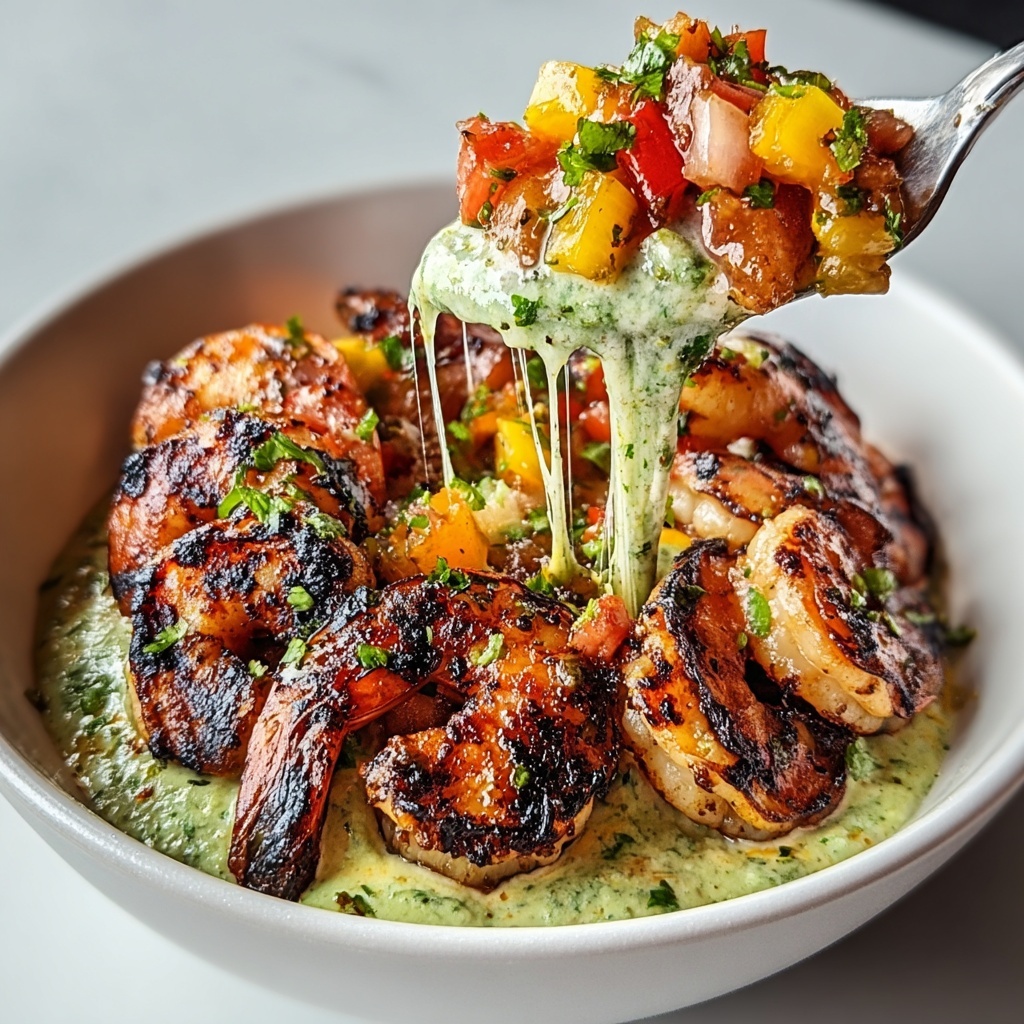 Grilled Shrimp & Avocado Salad Recipe - Recipe Image