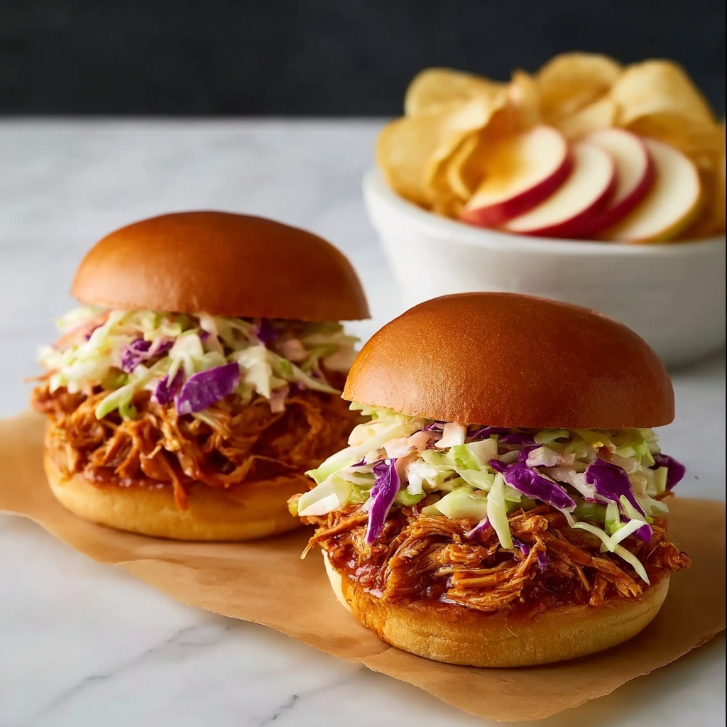 Crockpot BBQ Pulled Chicken Recipe - Recipe Image