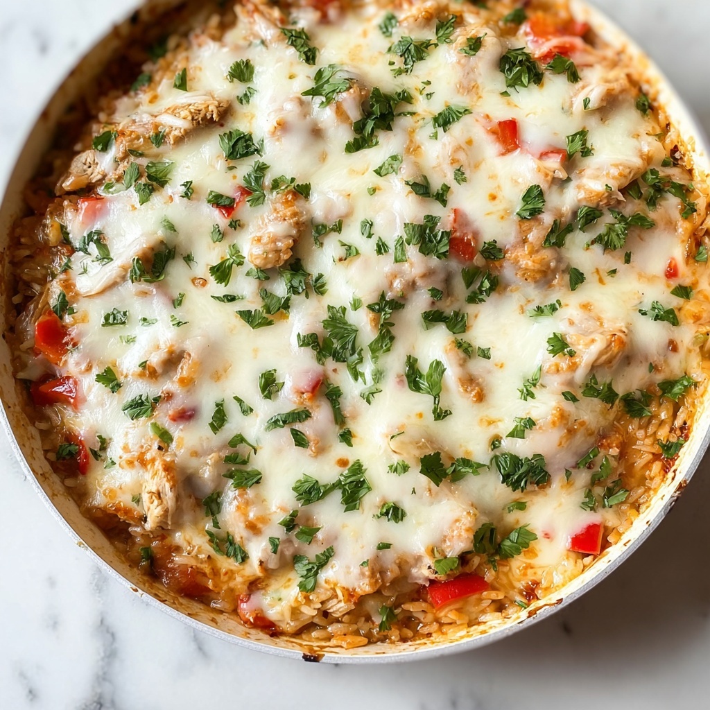 Chicken, Cheese, and Cilantro Rice Skillet Recipe - Recipe Image