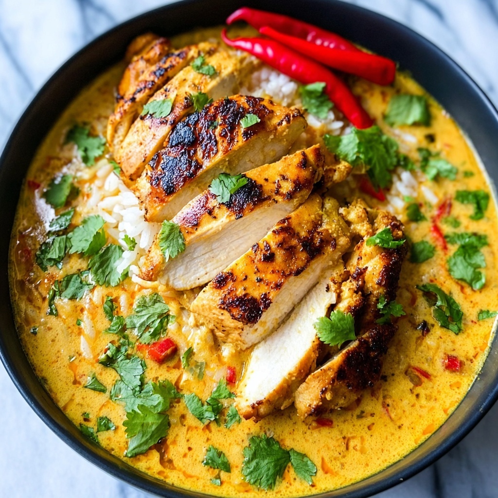 Low-Carb Spicy Brazilian Coconut Chicken Recipe - Recipe Image
