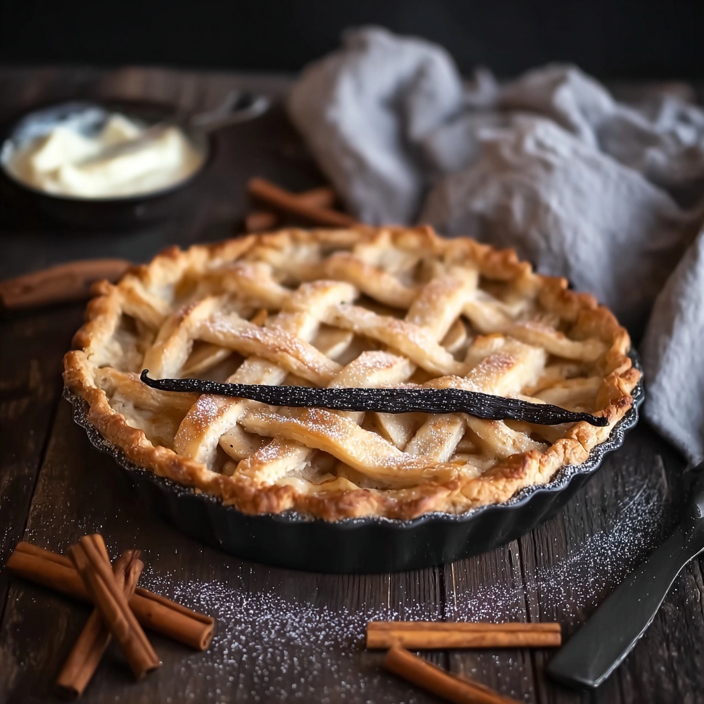 Vanilla Bean Ricotta Pie Recipe - Recipe Image