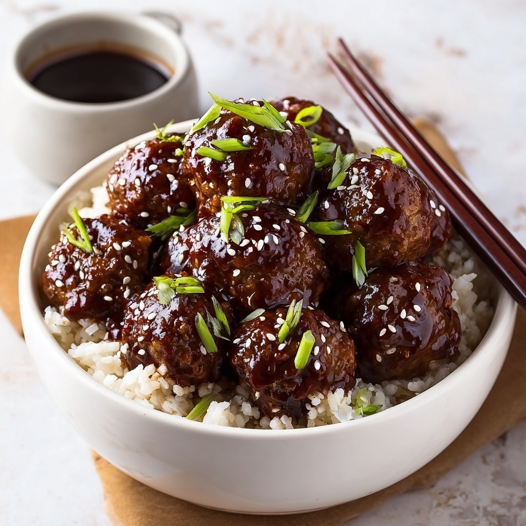 Asian Turkey Meatballs with Hoisin Sauce Recipe - Recipe Image