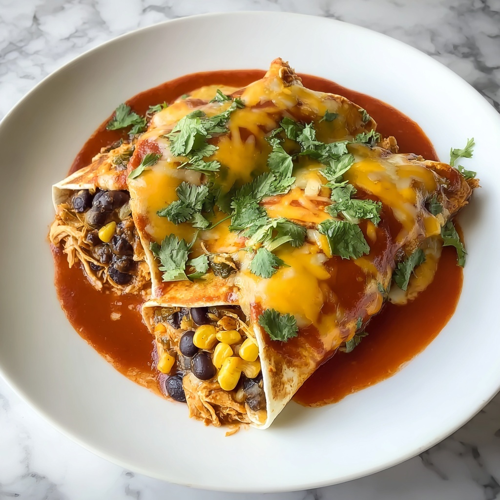 Slow Cooker Chicken Enchiladas: 7 Hearty Reasons to Love Them Recipe - Recipe Image