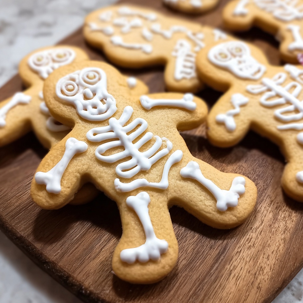 Skeleton Sugar Cookies Recipe - Recipe Image