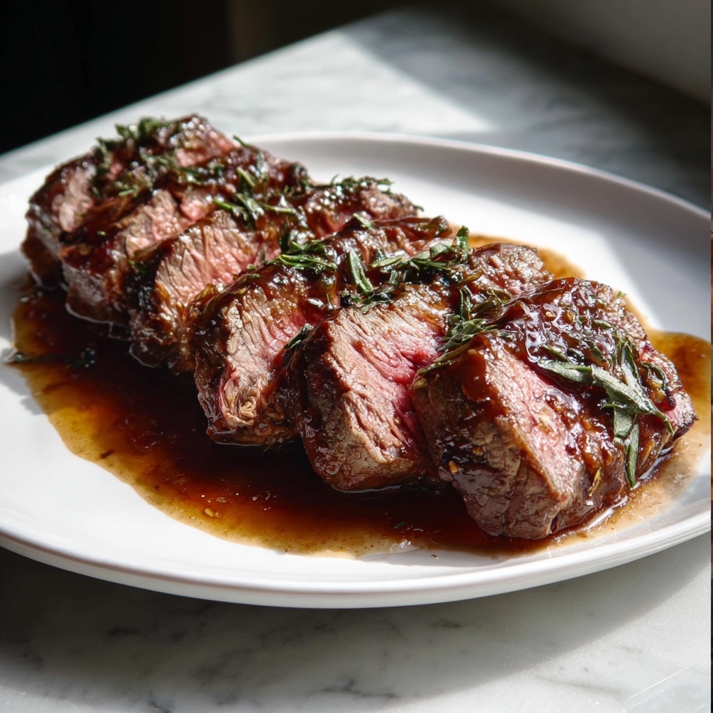 Crock Pot London Broil with Ranch Dressing Recipe - Recipe Image