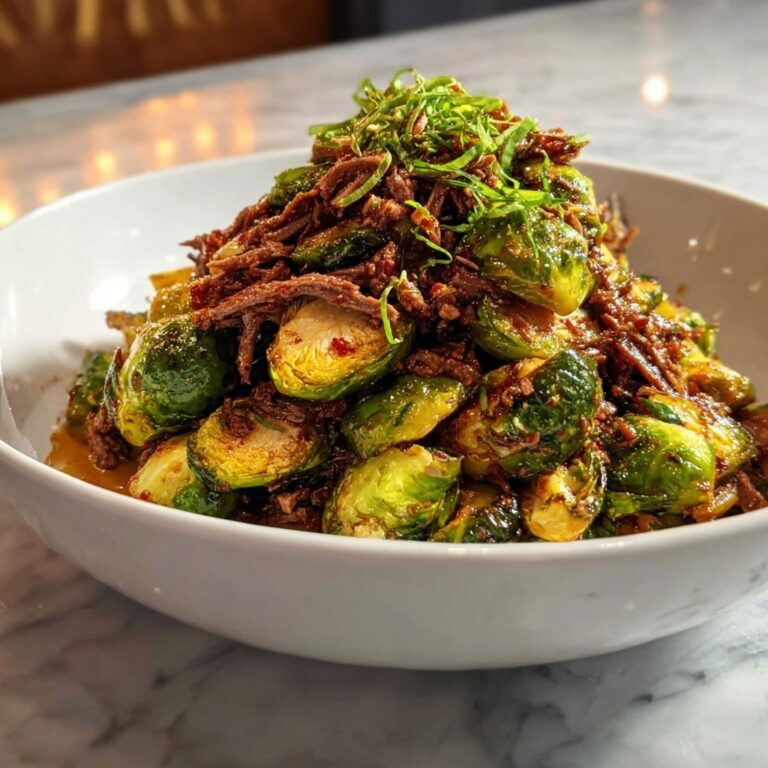 Roasted Brussels Sprouts with Beef: 5 Flavorful Secrets Recipe