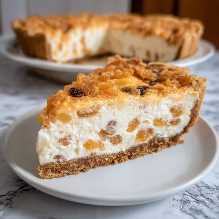 Italian Ricotta Pie with a Sweet Twist Recipe