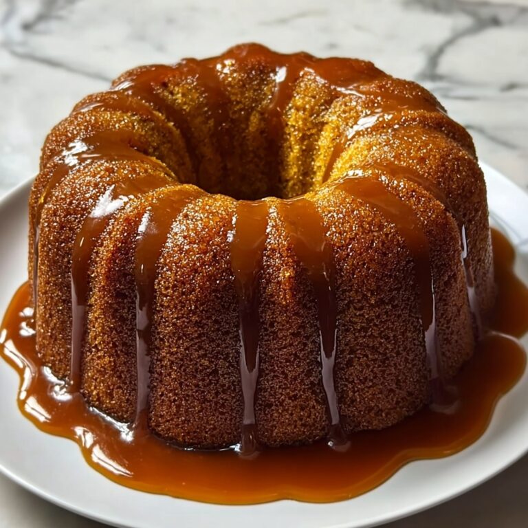 Maple Glazed Sweet Potato Cake Recipe