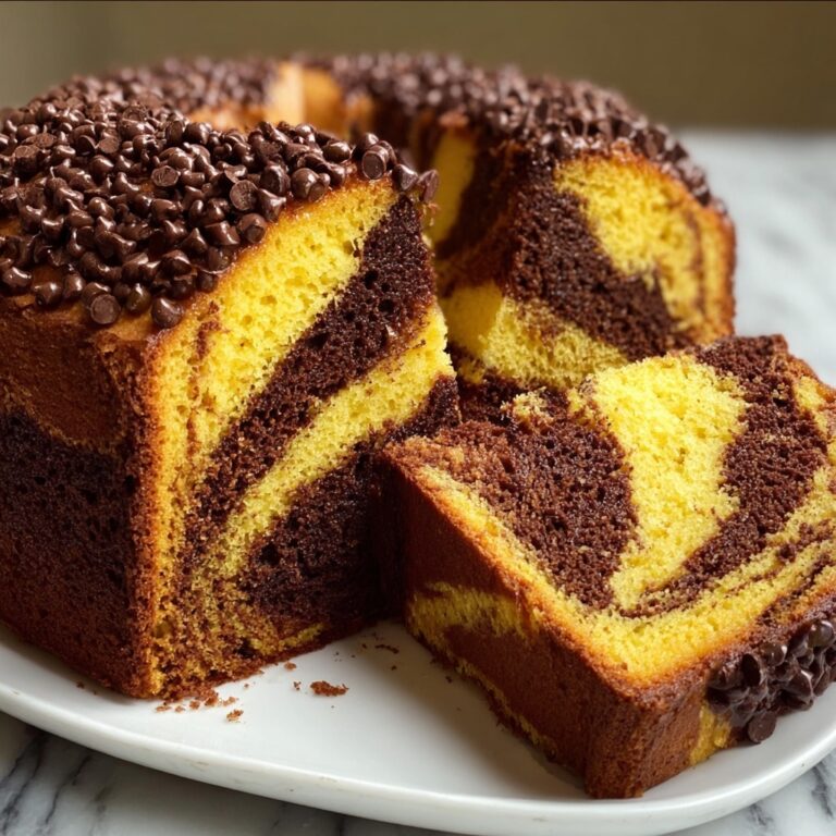 Pumpkin Chocolate Swirl Cake Recipe