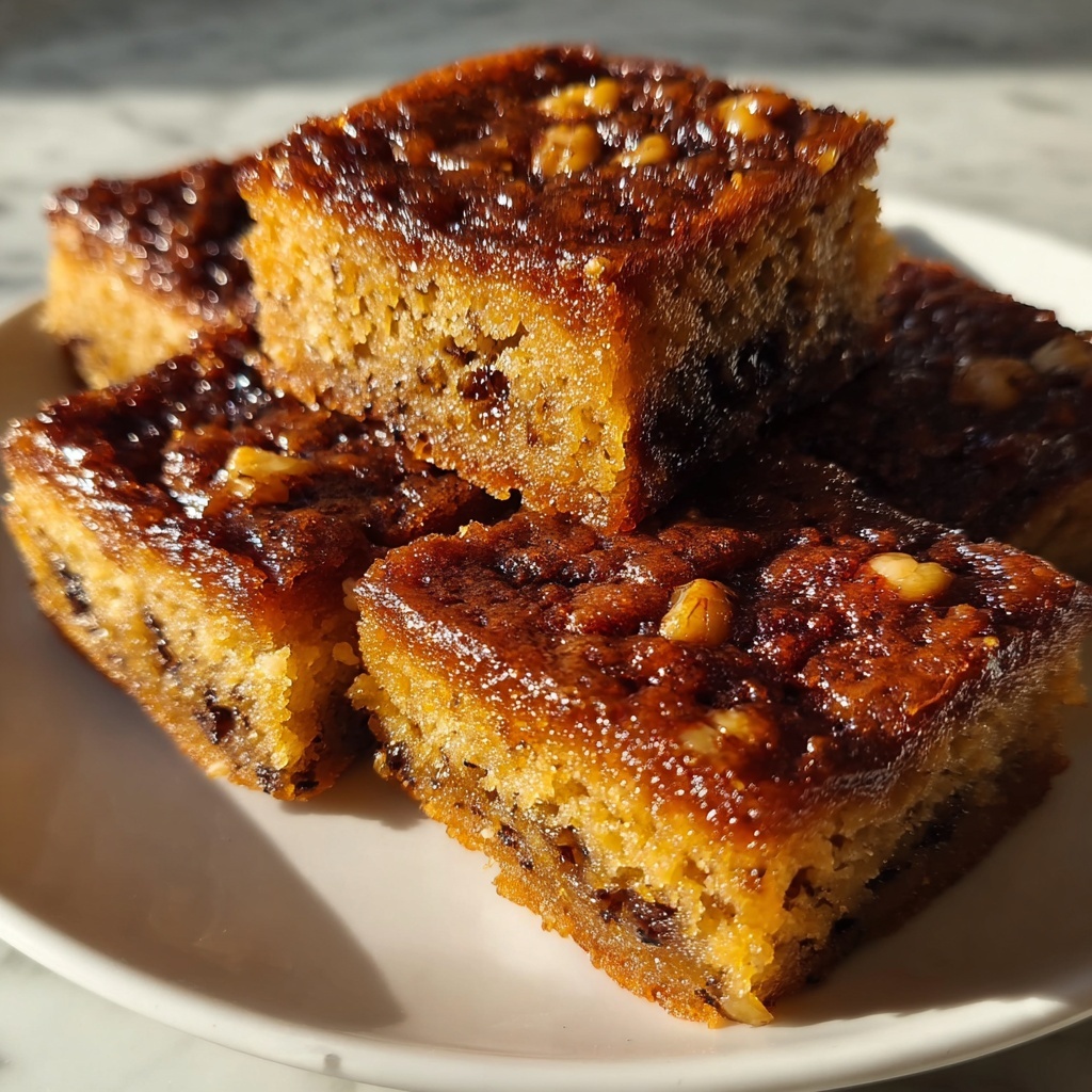 Sweet Potato and Maple Blondies Recipe - Recipe Image