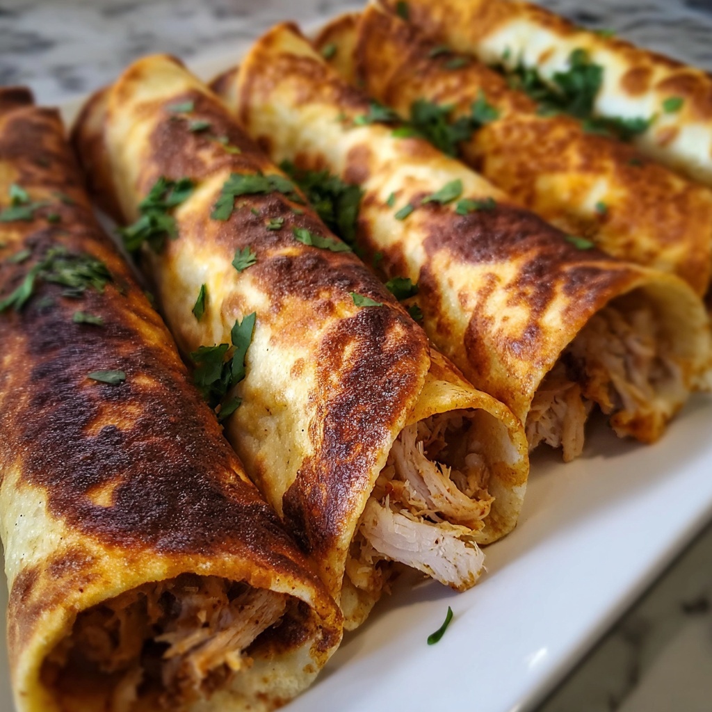 Chicken Flautas Recipe - Recipe Image