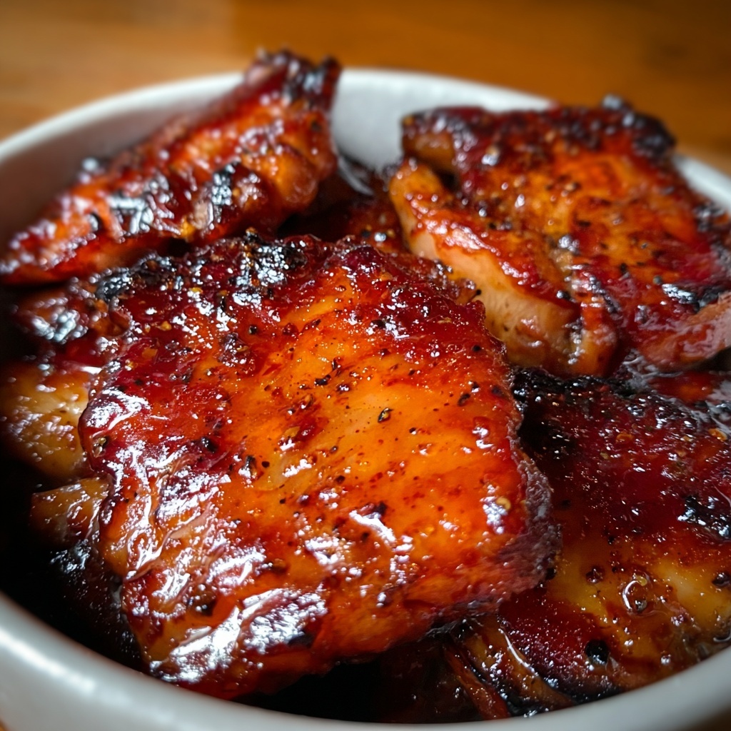 Slow Cooker BBQ Chicken Recipe - Recipe Image