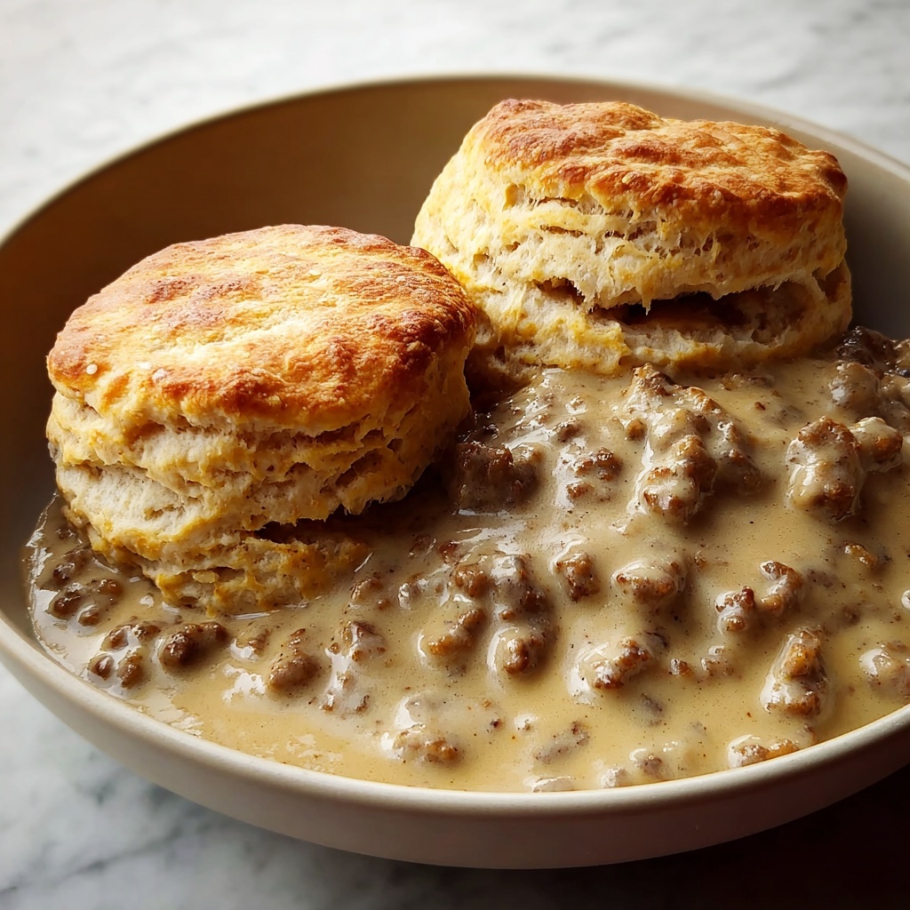 Biscuits and Gravy Recipe - Recipe Image