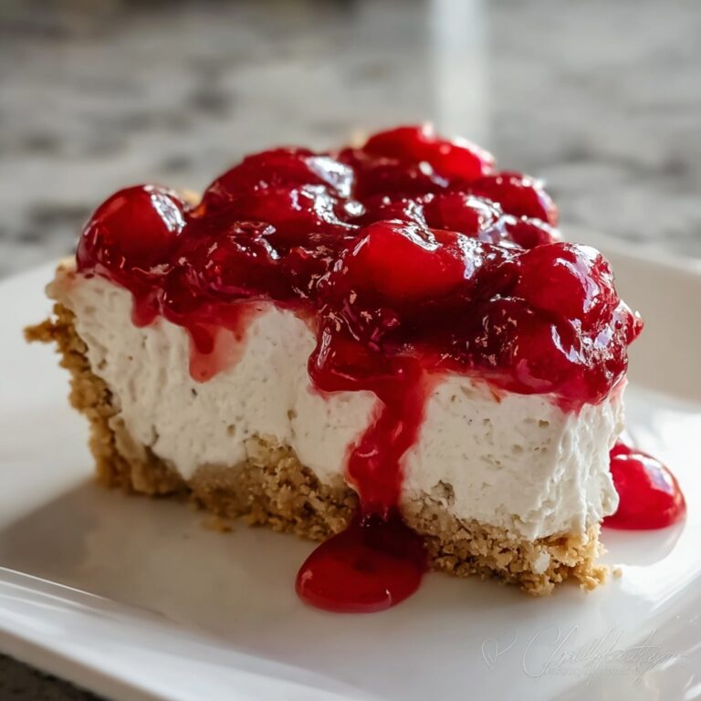 No-Bake Cherry Pie Recipe