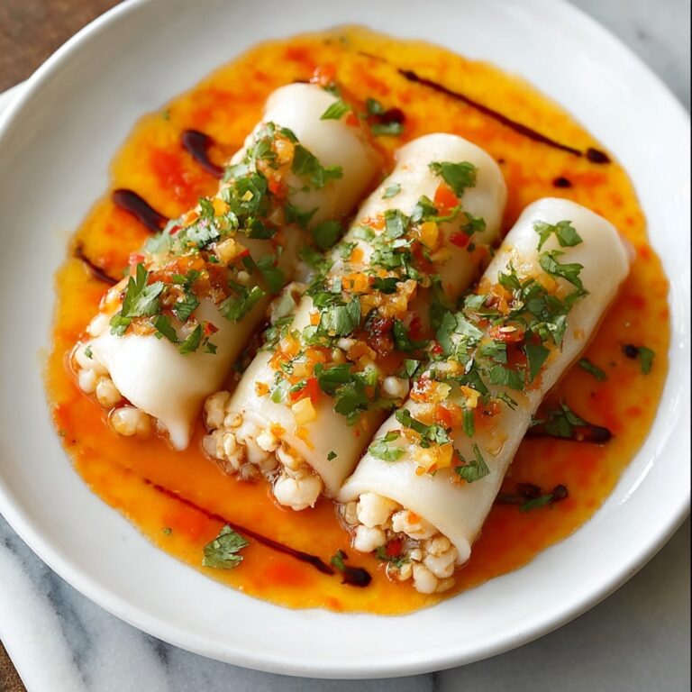 Delicious Shrimp Stuffed Squid Recipe