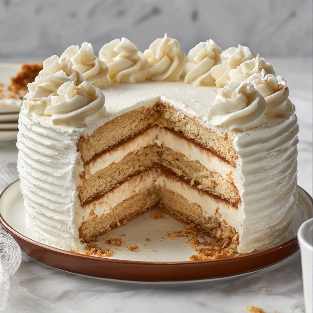 Moist White Velvet Cake Recipe - Recipe Image