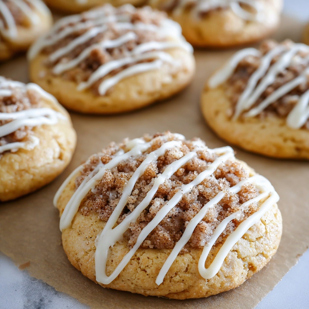 Coffee Cake Cookies Recipe - Recipe Image