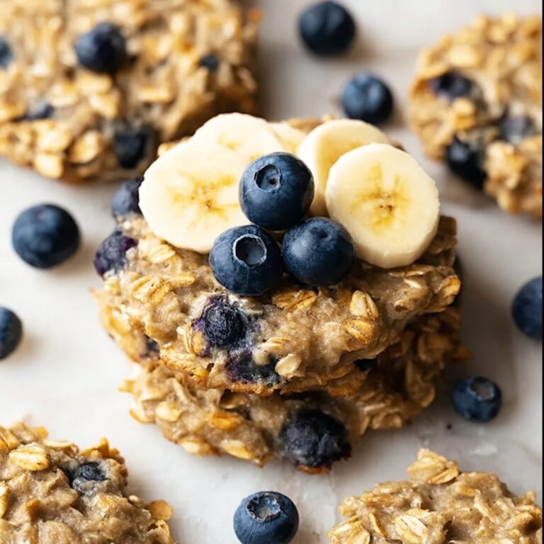 Banana Blueberry Breakfast Cookies Recipe