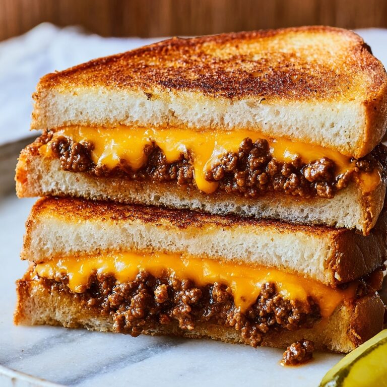 Grilled Cheese Sloppy Joes Recipe