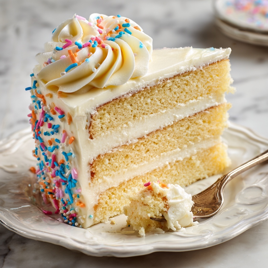 Vanilla Dream Cake Recipe - Recipe Image