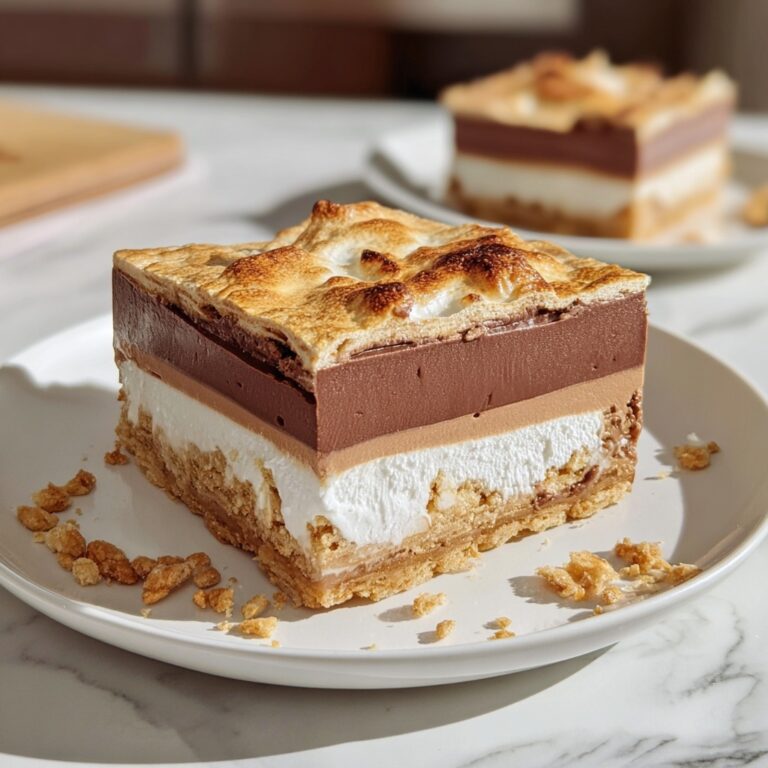 Frozen S’mores Dessert Bars Recipe