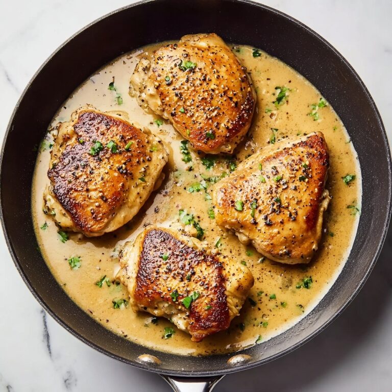 Creamy Garlic Parmesan Chicken Skillet Recipe