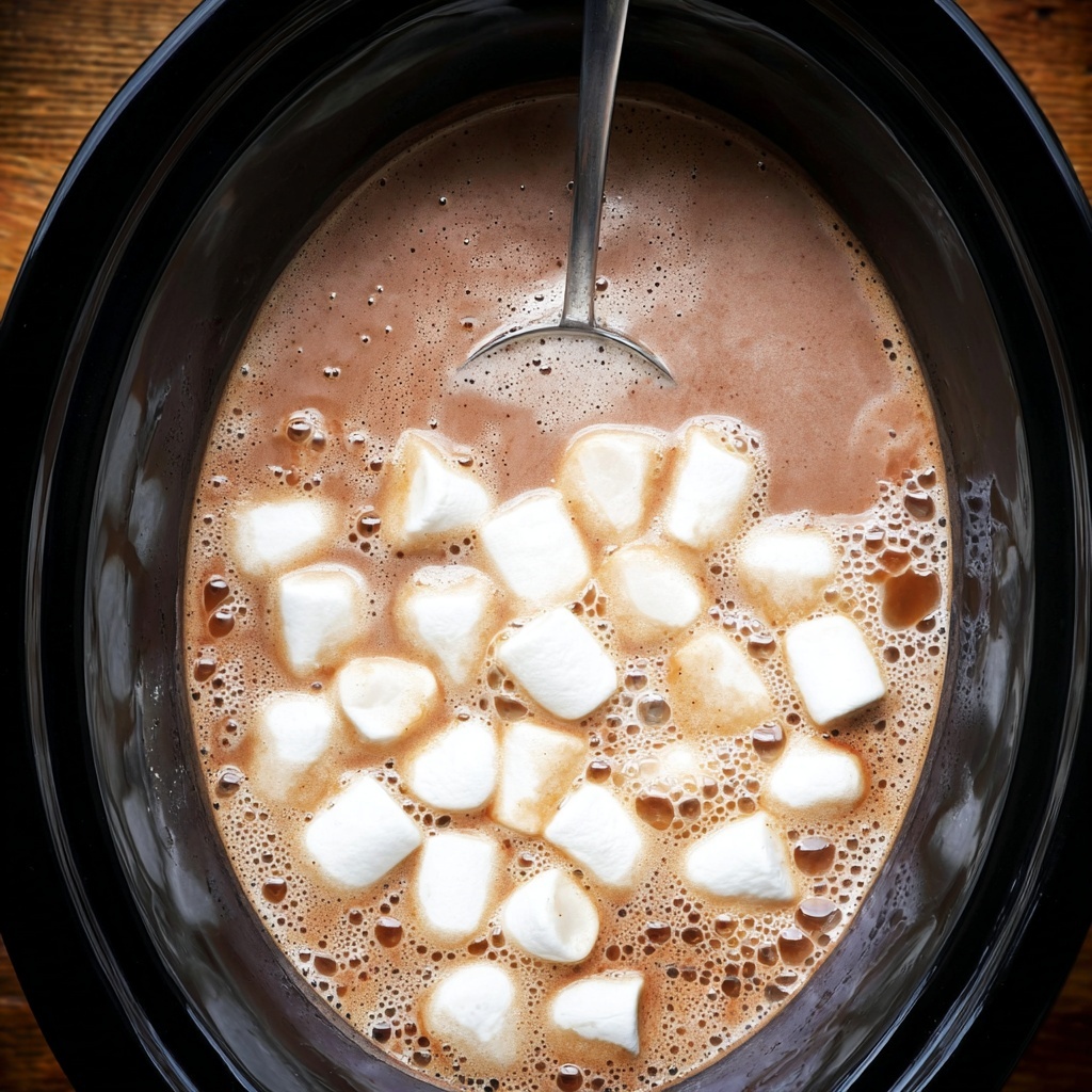 Slow Cooker Hot Chocolate Recipe - Recipe Image