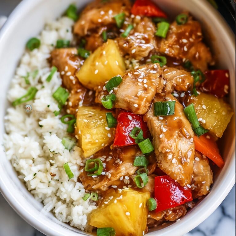 Crockpot Pineapple Chicken Recipe