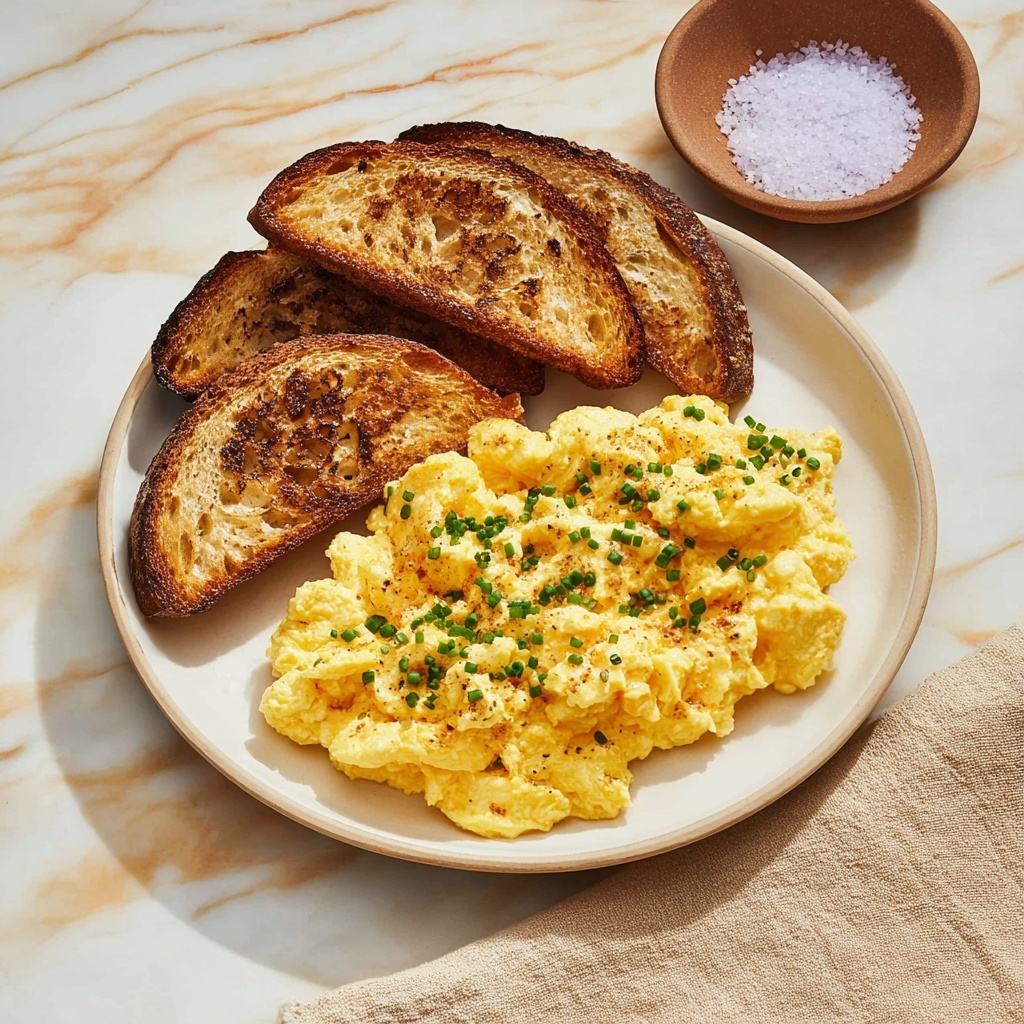 Microwave Scrambled Eggs Recipe - Recipe Image
