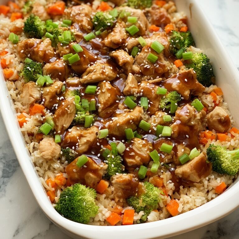 Teriyaki Chicken Casserole Recipe