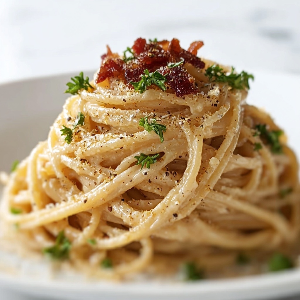 Easy Miso Carbonara: A Flavorful Twist on Classic Comfort Recipe - Recipe Image